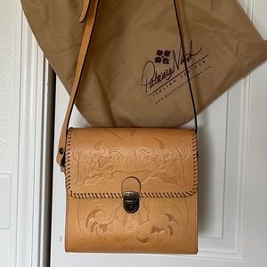 Patricia Nash tooled leather crossbody bag